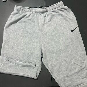 Nike Gray Sweatpants Shorts